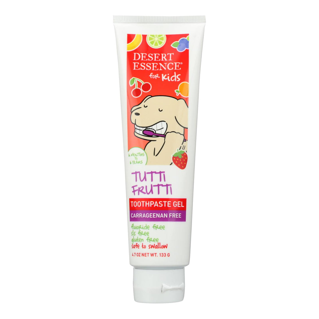 Desert Essence - Tpst Kids Tutti Frutti - 1 Each-4.7 Oz - Maras Green
